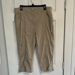 Collection L tan Capri size 14 women’s
